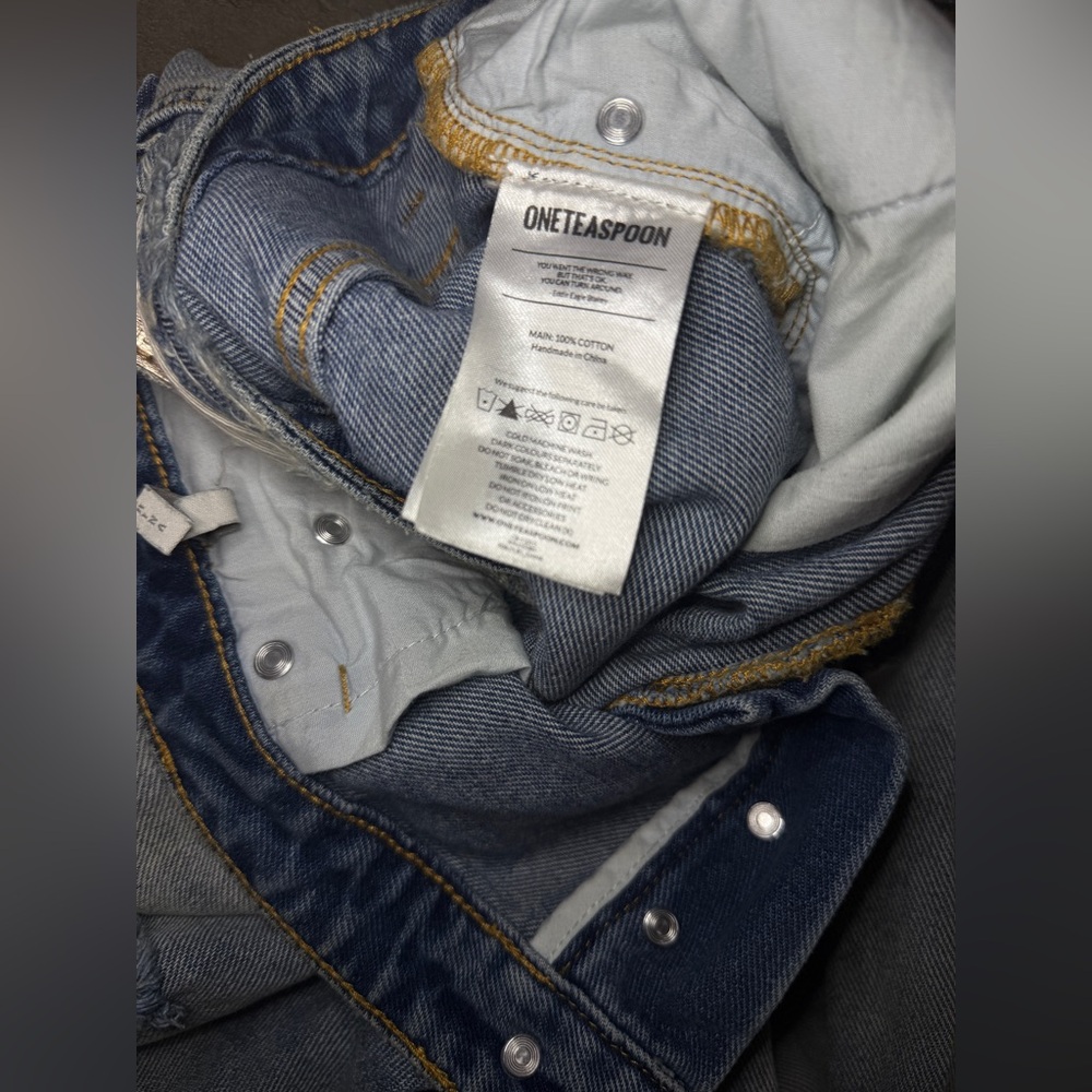 OneTeaSpoon Ripped Low Rise Jeans - Picture 4 of 6